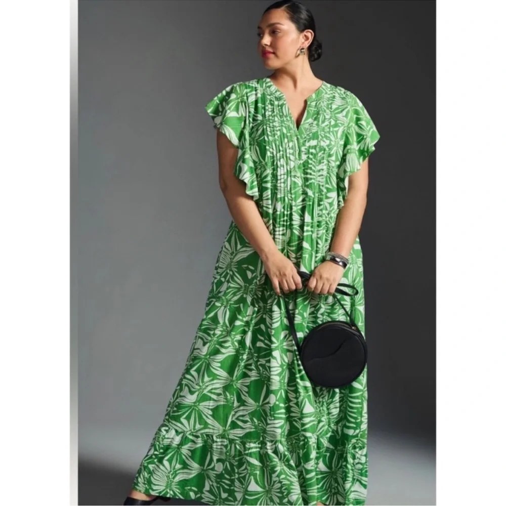 Anthropologie The Cassandra Chartreuse - Picture 4 of 8